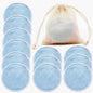 12PC Reusable Cotton Pads Makeup Remover Pads Washable Round